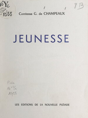 cover image of Jeunesse